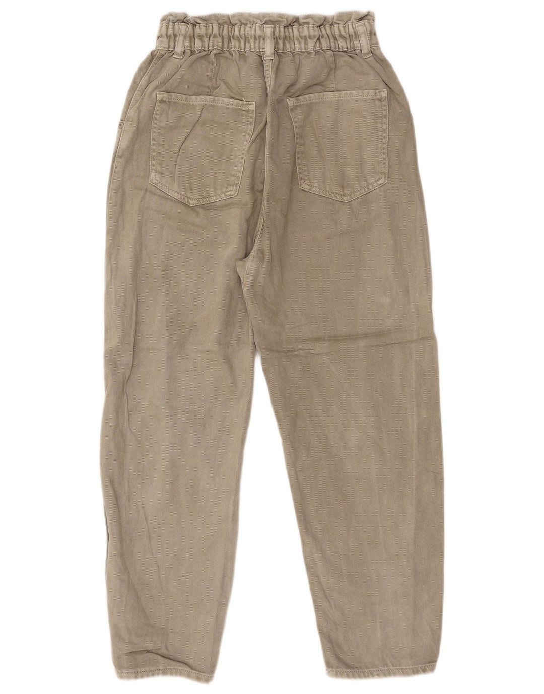 Zara Γυναικείο τζιν κωνικό EU 38 Small W28 L25 Beige