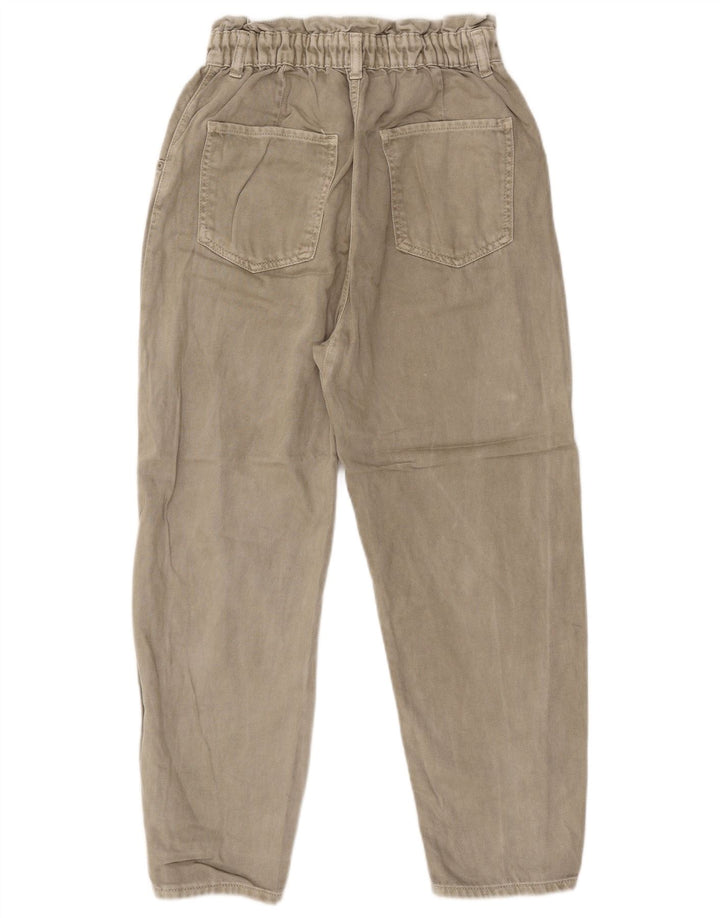 Zara Γυναικείο τζιν κωνικό EU 38 Small W28 L25 Beige