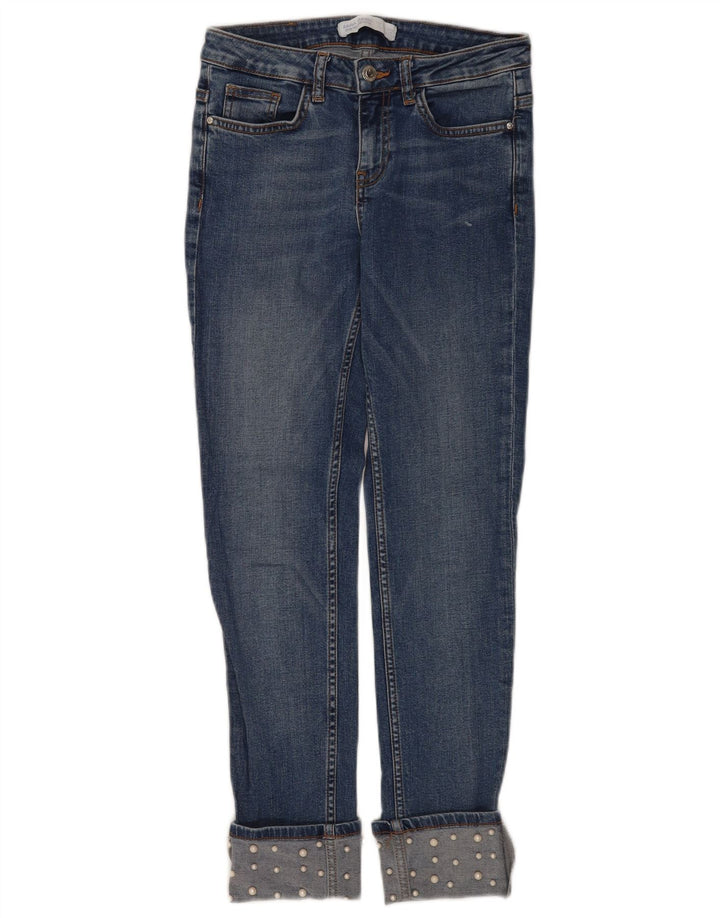 Zara Γυναικείο Slim Jeans EU 34 2XS W24 L26 Blue