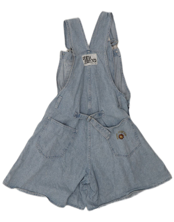 Regina Schrecker Womens Dungarees Denim Shorts IT 42 Medium W32 Blue