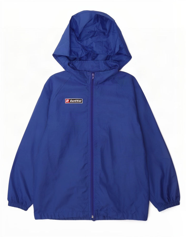 Lotto Girls Hooded Rain Jacket 11-12 Years Blue