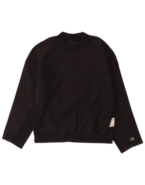 Champion Γυναικείο Φούτερ Jumper UK 18 XL Μαύρο βαμβακερό