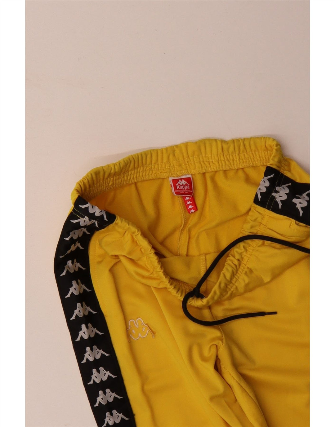 Ανδρική φόρμα γραφικής KAPPA Παντελόνι Joggers XL Yellow Colourblock