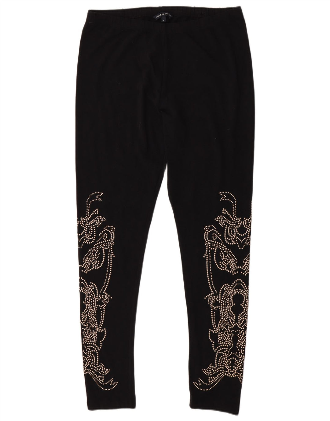 Γυναικείο κολάν French Connection UK 14 Large Black Floral