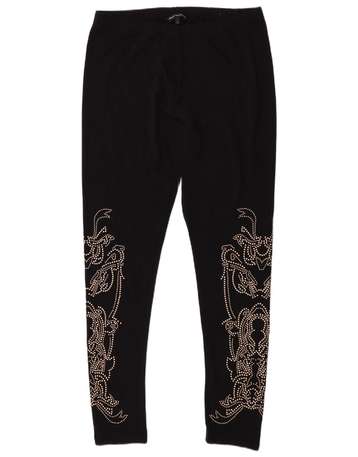 Γυναικείο κολάν French Connection UK 14 Large Black Floral