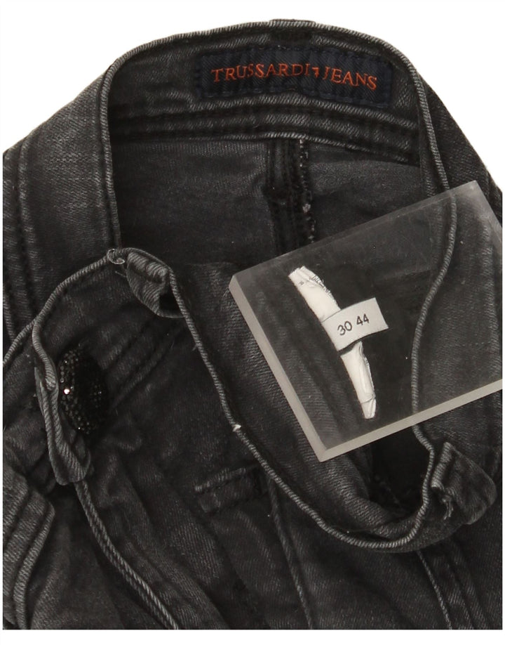 Trussardi Γυναικείο Skinny Jeans W30 L31 Γκρι