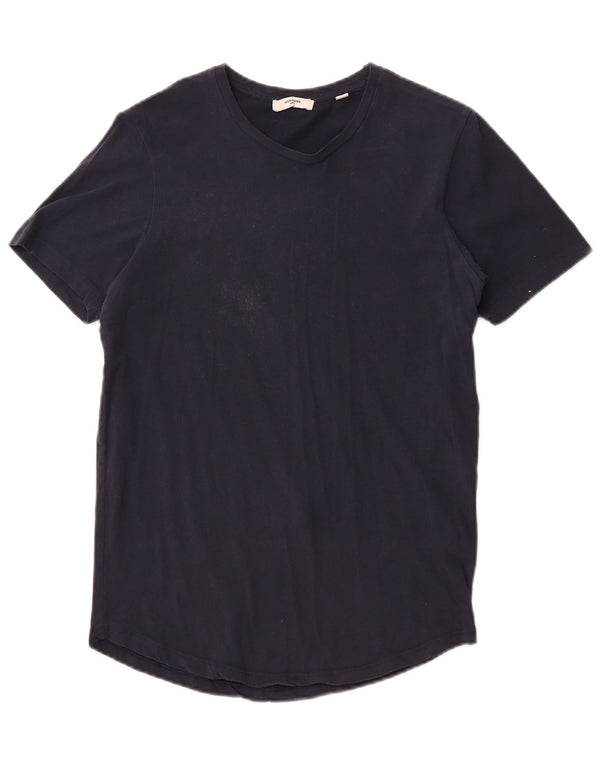 Jack & Jones Ανδρικό T-Shirt Top Small Navy Blue από βαμβάκι