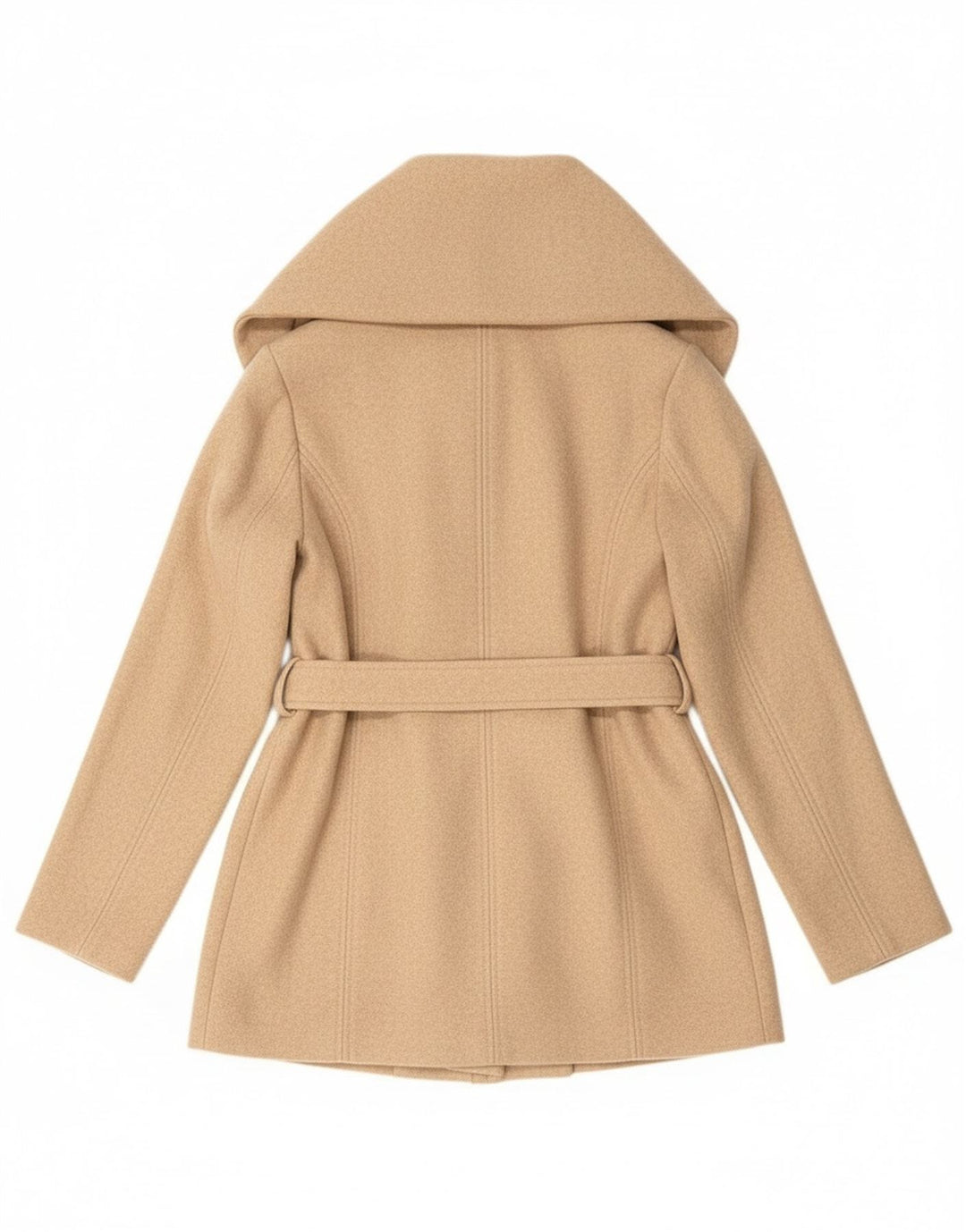 Γυναικείο παλτό AMISU EU 40 Medium Beige Polyester