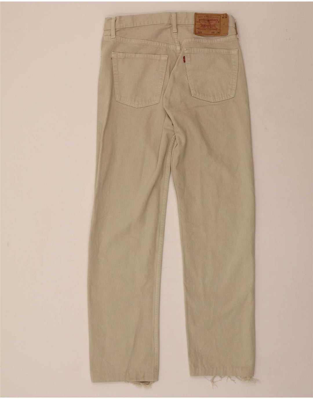 Levi's Mens 501 Straight Casual Παντελόνι W31 L30 Beige