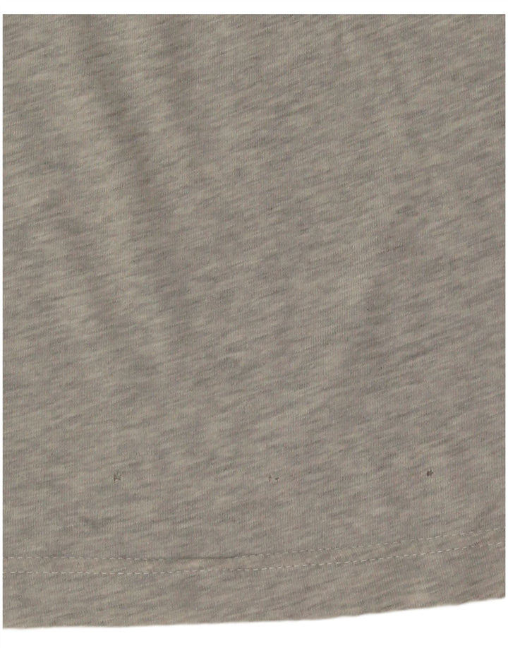 Ανδρικό μπλουζάκι Lacoste κανονική εφαρμογή Top size 4 Μεσαίο γκρι βαμβακερό