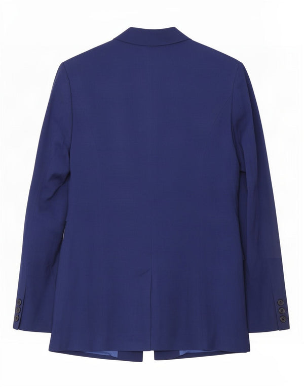 Reiss Γυναικείο σακάκι με 1 κουμπί UK 8 Small Blue Viscose