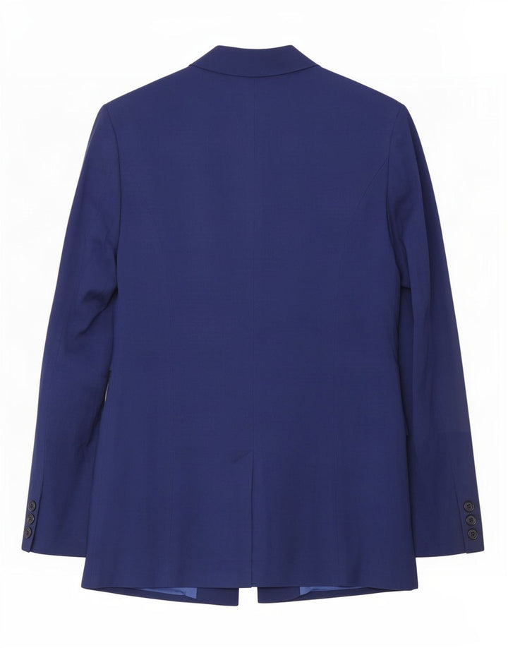 Reiss Γυναικείο σακάκι με 1 κουμπί UK 8 Small Blue Viscose
