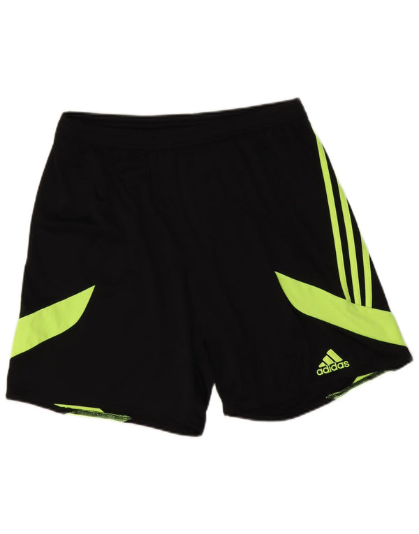 Ανδρικό σορτς Adidas Climalite με μεγάλο μαύρο χρώμα πολυεστέρα