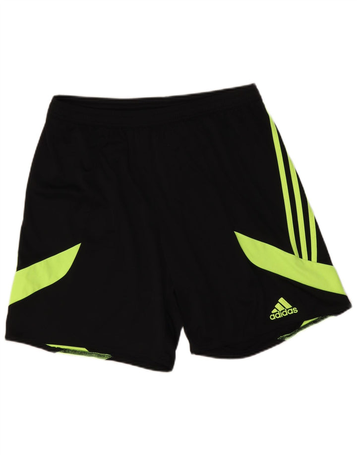 Ανδρικό σορτς Adidas Climalite με μεγάλο μαύρο χρώμα πολυεστέρα