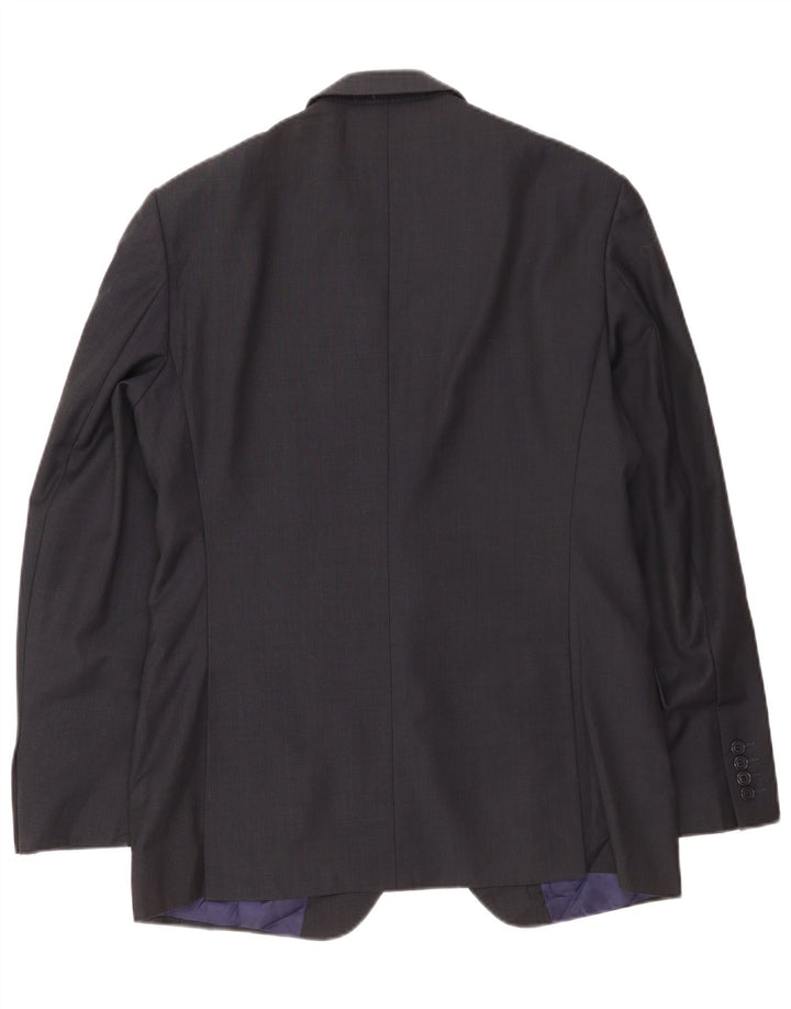 Marks & Spencer Ανδρικό μπλέιζερ με 2 κουμπιά μπουφάν UK 40 Large Navy Blue Polyester