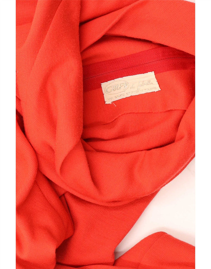 Gulp Γυναικείο φόρεμα με μανίκια 3/4 UK 12 Medium Red