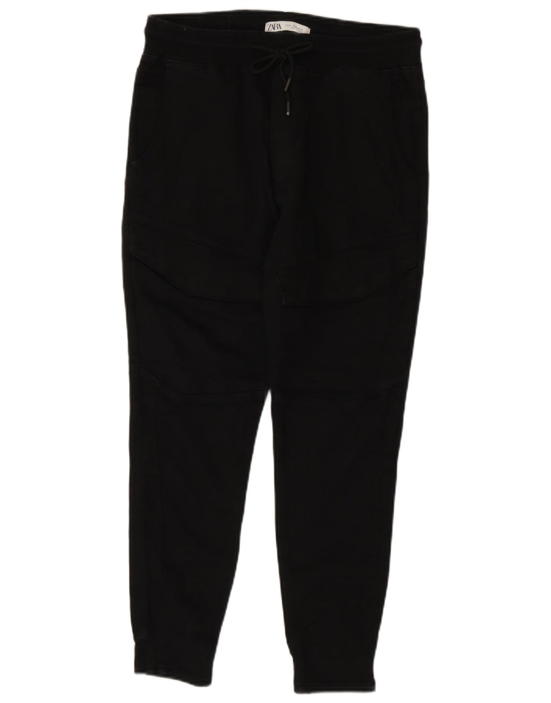 Zara Ανδρικό παντελόνι Joggers Chino Medium W31 L26 Μαύρο