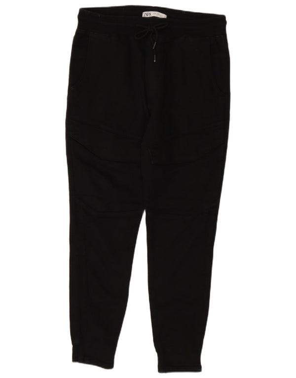 Zara Ανδρικό παντελόνι Joggers Chino Medium W31 L26 Μαύρο