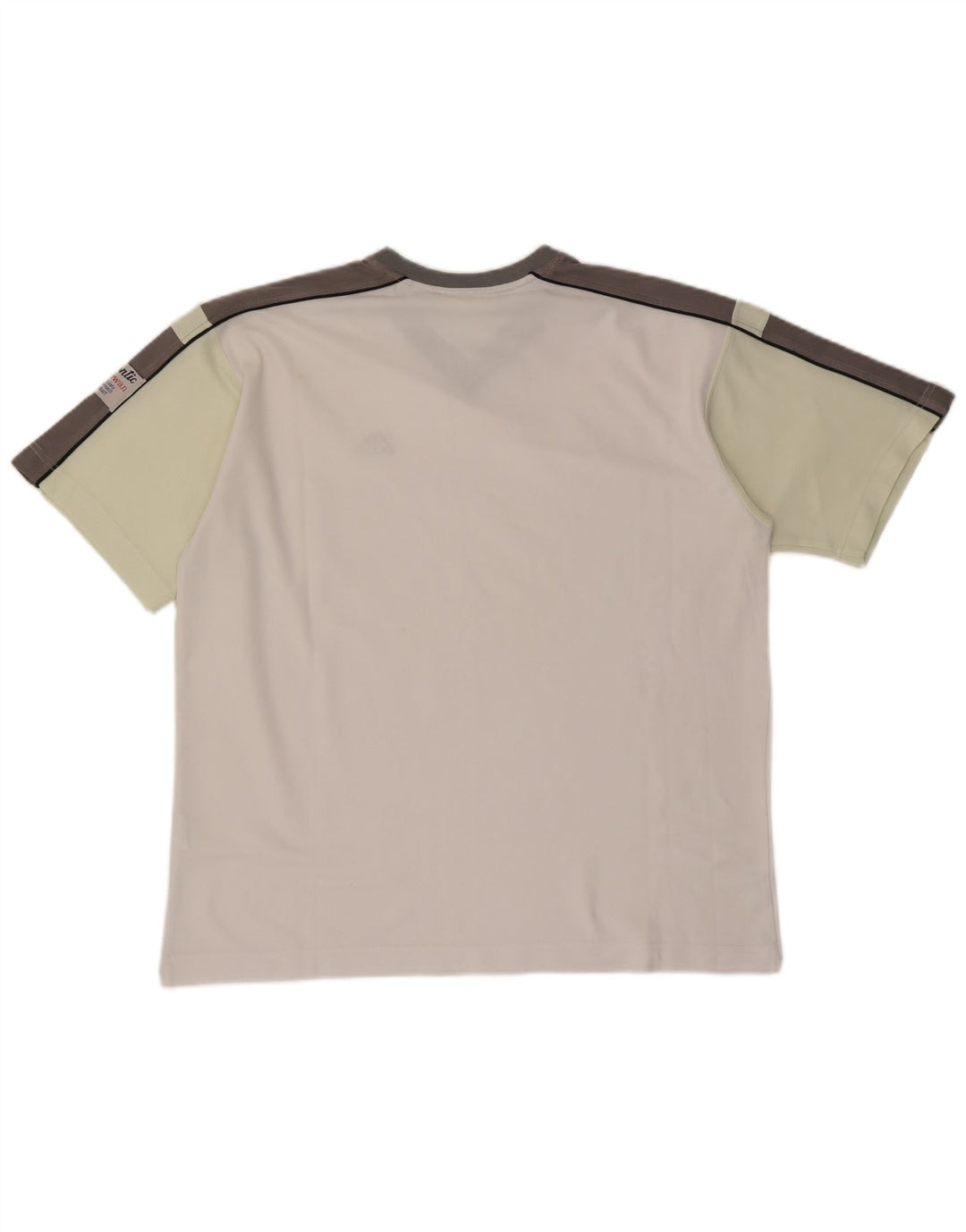 Kappa Boys T-Shirt Top 13-14 Years XL White Colourblock Polyester