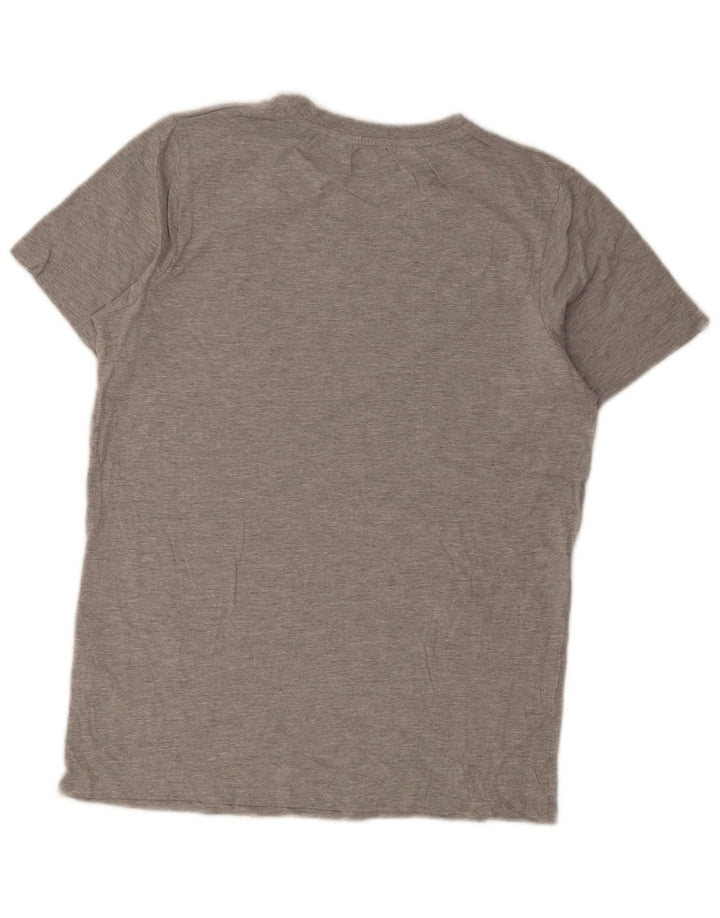 Ανδρικό T-Shirt Penguin Top Large Grey Flecked Cotton
