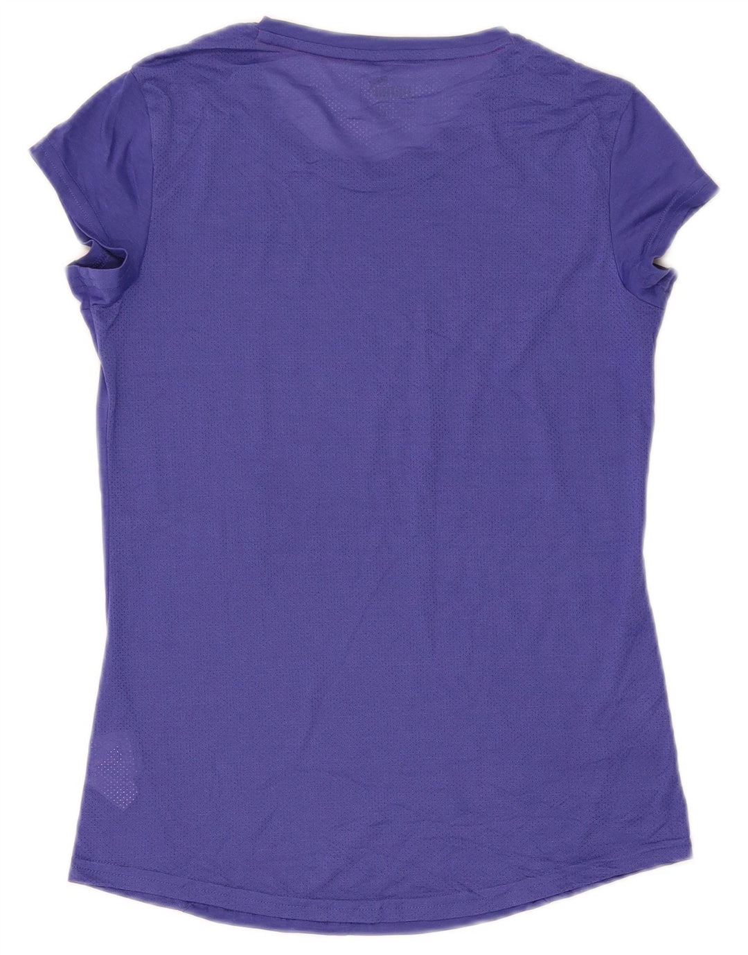 Puma Γυναικείο T-Shirt Top UK 10 Small Purple Polyester
