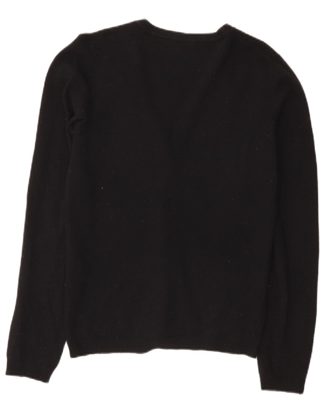 Γυναικείο πουλόβερ Benetton Cardigan UK 10 Small Black Wool