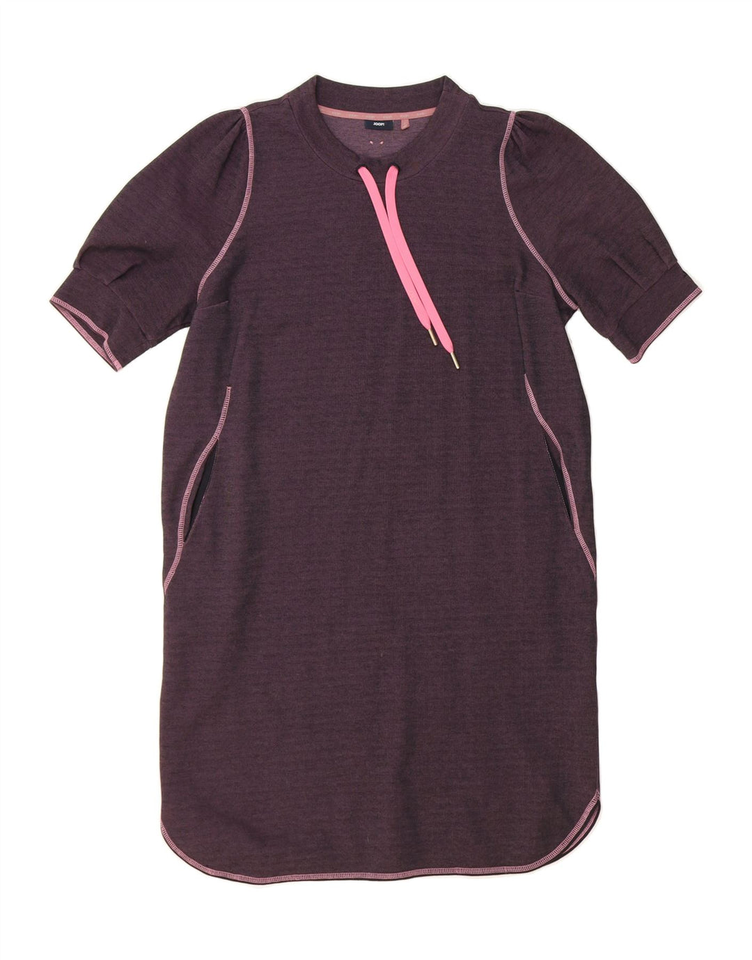 JOOP Womens Tunic Dress EU 42 Large Purple Cotton Vintage Joop and Second-Hand Joop from Messina Hembry 