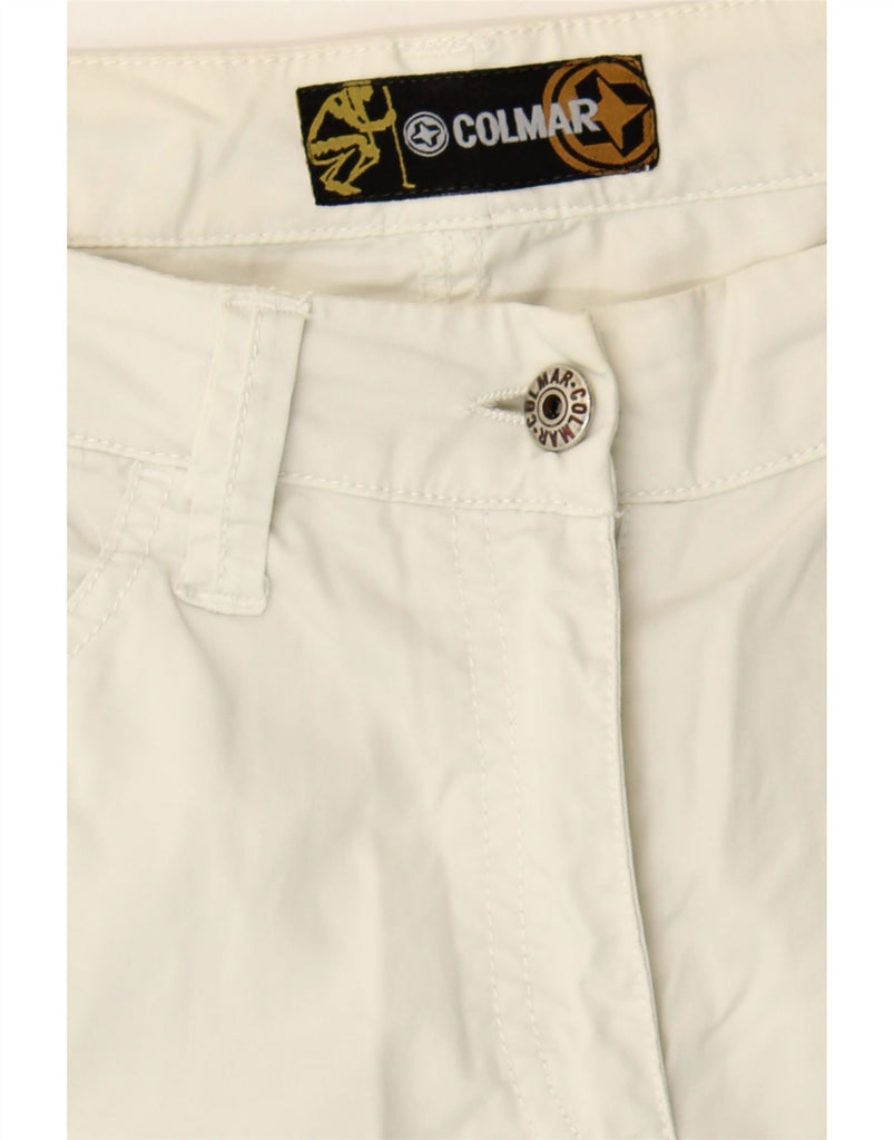 COLMAR Womens Bermuda Shorts EU 48 2XL W39 White Cotton Vintage Colmar and Second-Hand Colmar from Messina Hembry 