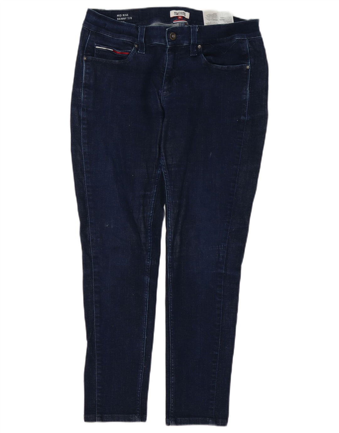 TOMMY HILFIGER Γυναικεία Skinny Jeans US 7/8 Medium W32 L27 Navy Blue