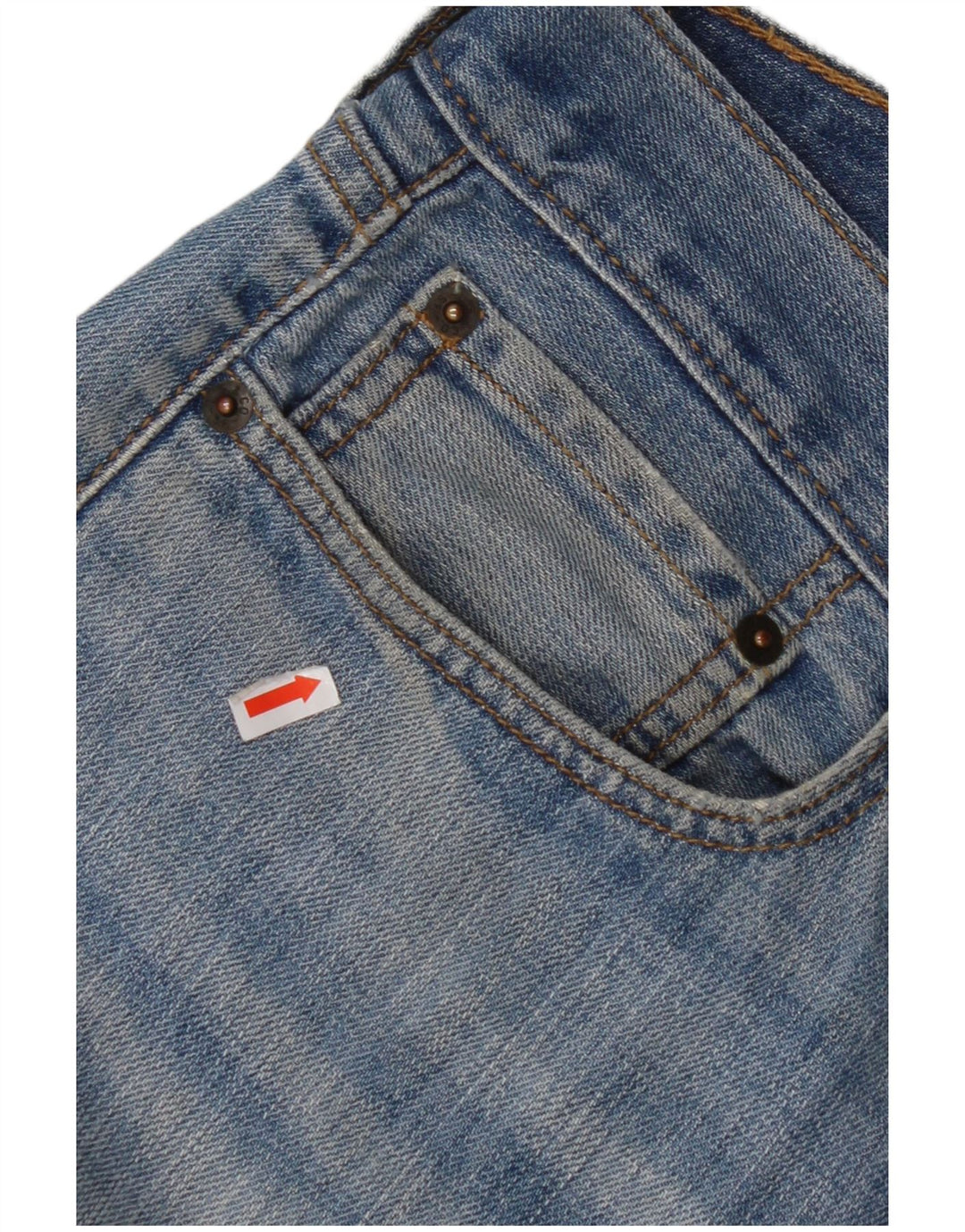 LEVI'S Ανδρικό τζιν 514 ίσιο W34 L32 Μπλε βαμβακερό