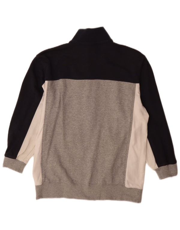 Γυναικεία αθλητική φόρμα Champion Top Jacket UK 16 Large Grey Colourblock Cotton