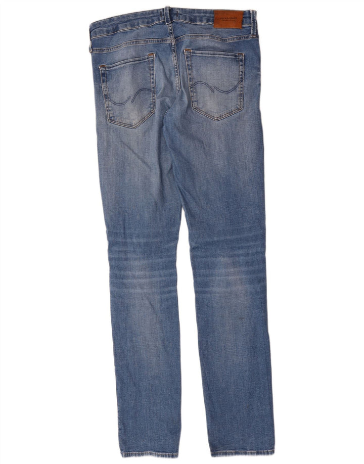 Jack & Jones Ανδρικό Τζιν GLENN Slim W32 L34 Μπλε βαμβακερό