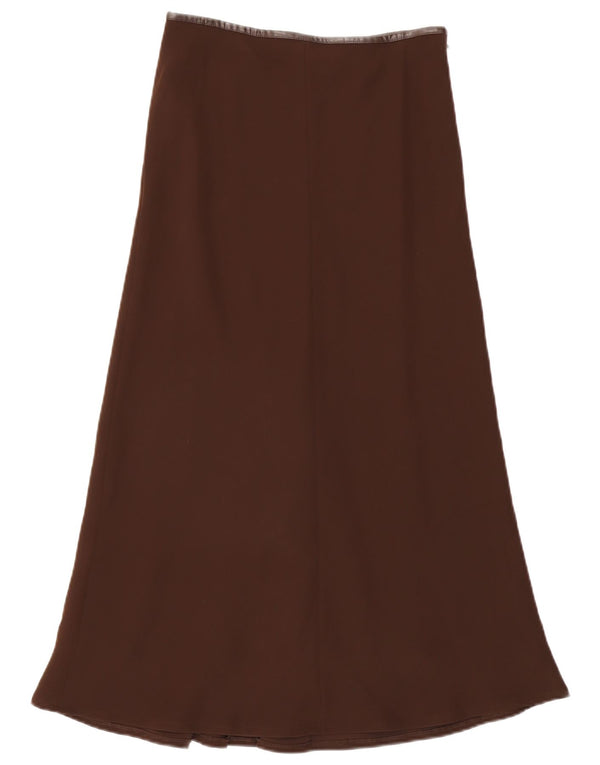 Luisa Spagnoli Γυναικεία Maxi Φούστα IT 44 Medium W30 καφέ πολυεστέρας