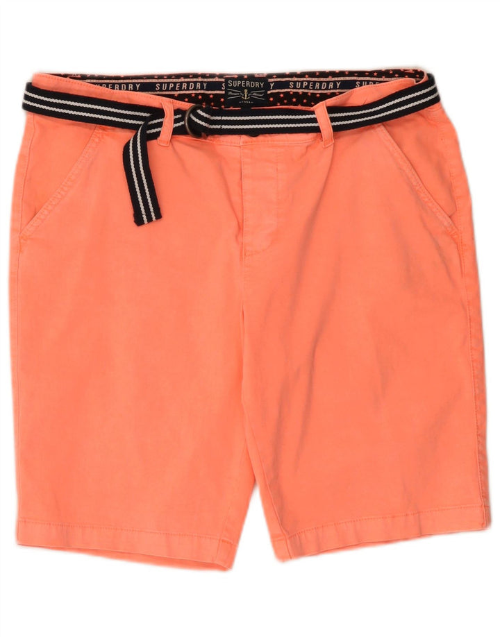 Superdry Γυναικείο Σορτς Chino μεγάλο W34 Ροζ Βαμβακερό