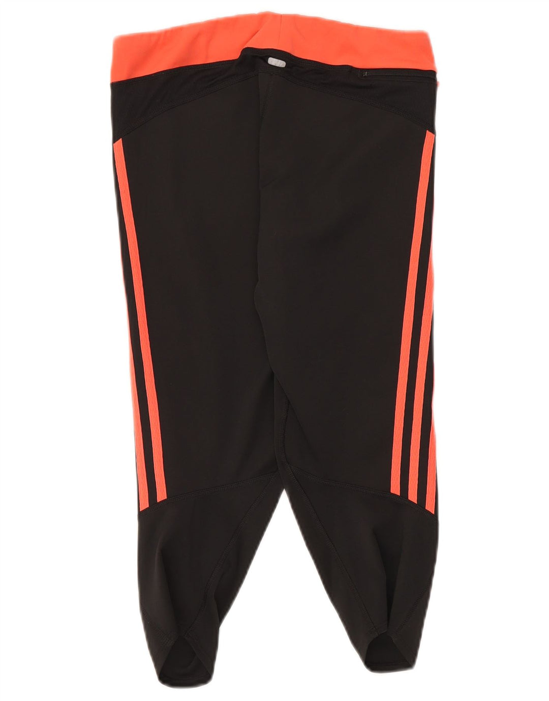 Γυναικεία Adidas Climalite Capri Leggings UK 14 Medium Black Colourblock