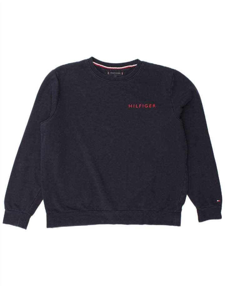 Ανδρικό φούτερ Tommy Hilfiger Jumper Large Navy Blue