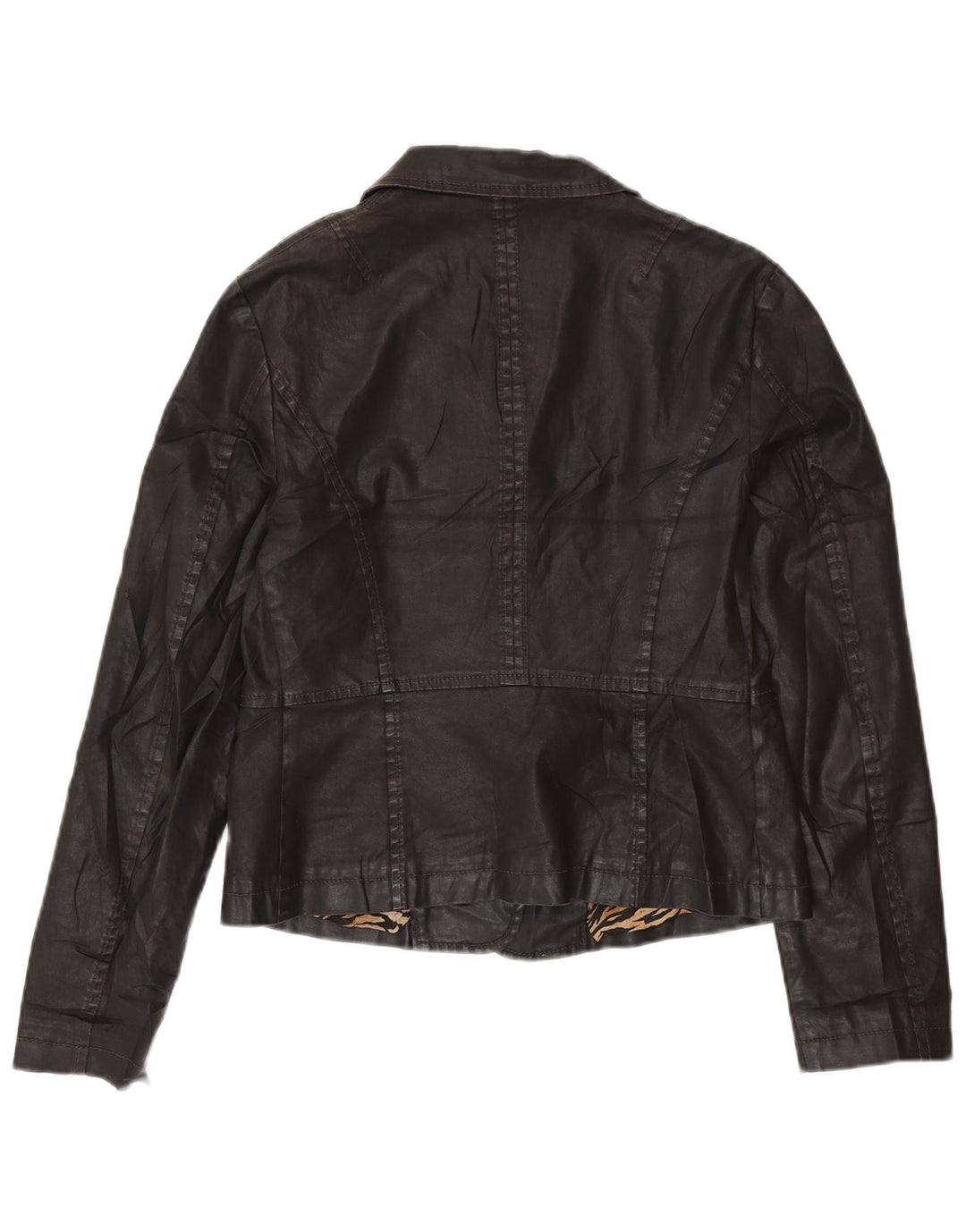 GUESS BY MARCIANO Γυναικείο σακάκι σακάκι 3 κουμπιών Crop IT 46 μεγάλο μαύρο