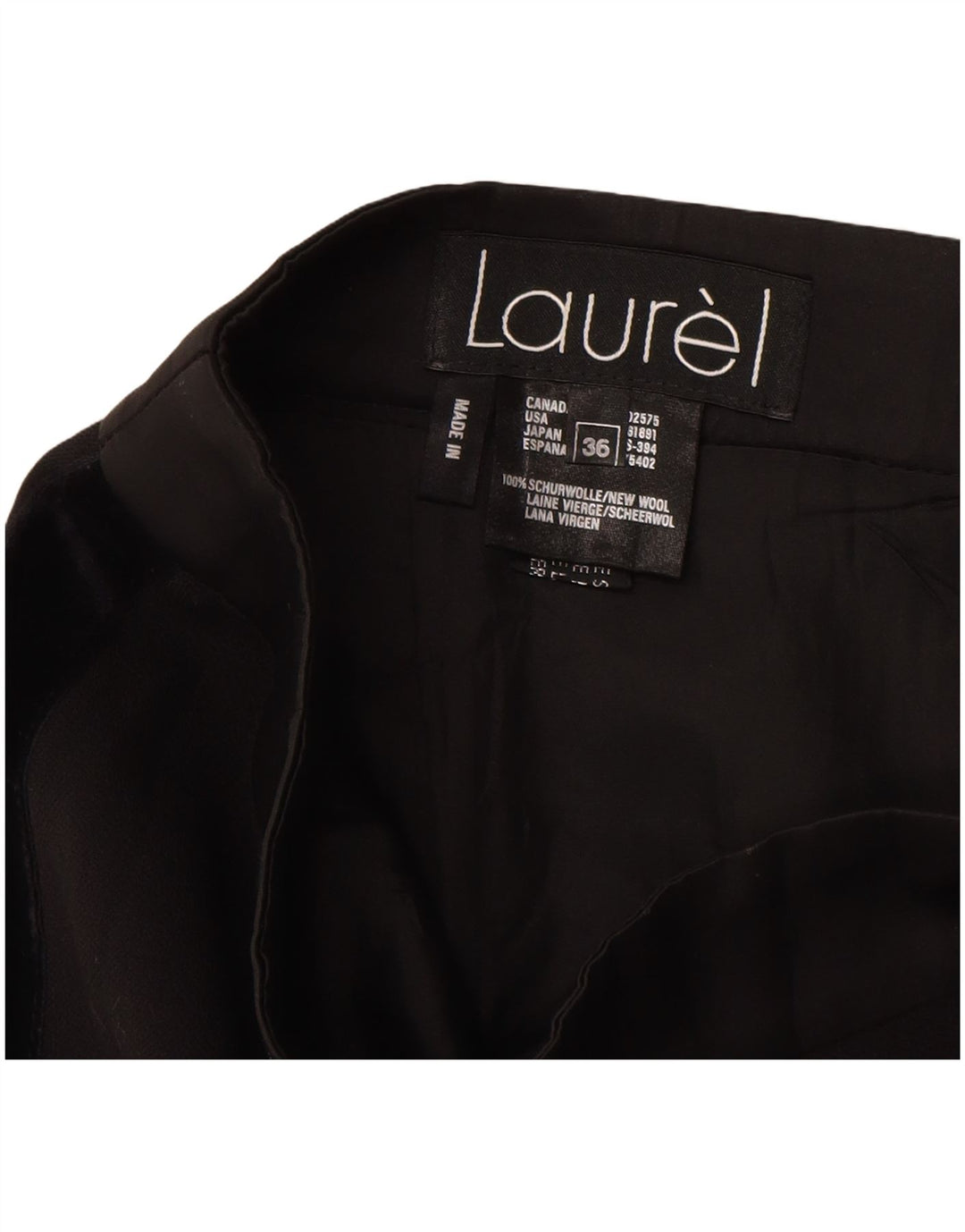 Γυναικεία Pencil Φούστα Laurel EU 36 Small W26 Black New Wool