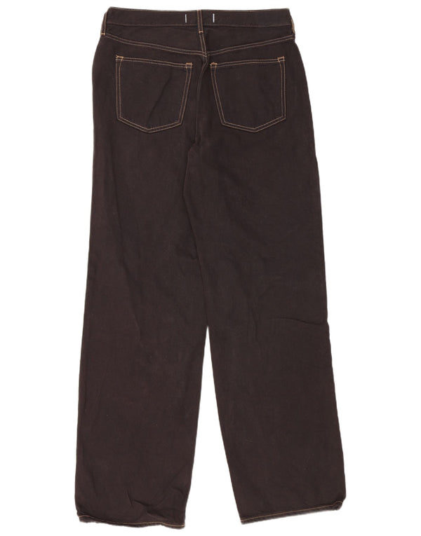 Abercrombie & Fitch Γυναικείο Ψηλό Χαλαρό Τζιν US 10 Large W30 L32 Μαύρο