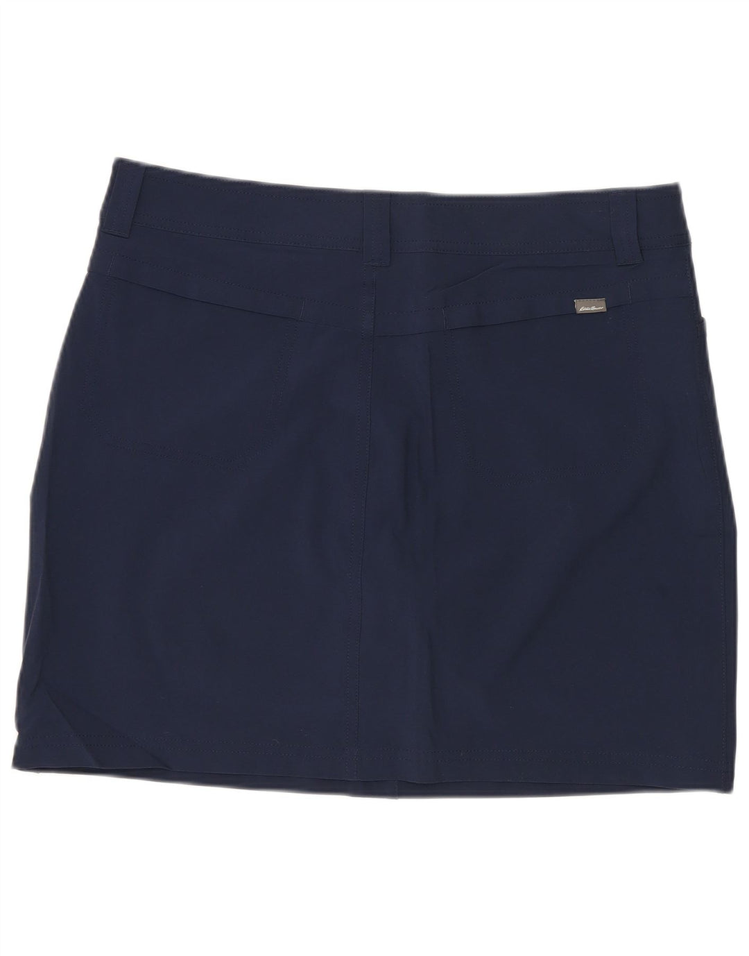 EDDIE BAUER Γυναικεία Μίνι Φούστα US 8 Medium W32 Navy Blue Polyester
