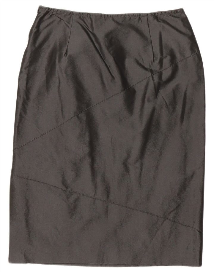 Max & Co. Γυναικεία Midi Φούστα UK 10 Small W28 Black Polyester