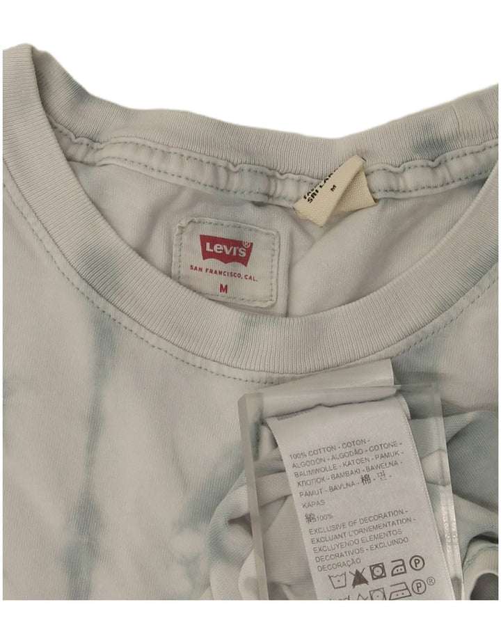 Ανδρικό T-Shirt Levi's Top Medium White Tie Dye Cotton
