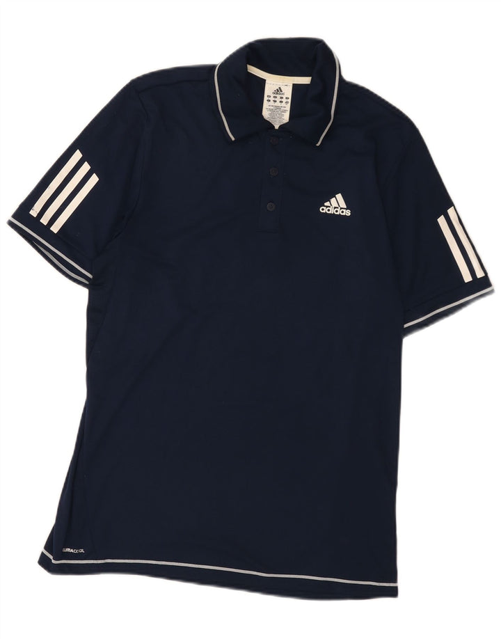 Ανδρικό πουκάμισο Adidas Climacool Polo Small Navy Blue Polyester