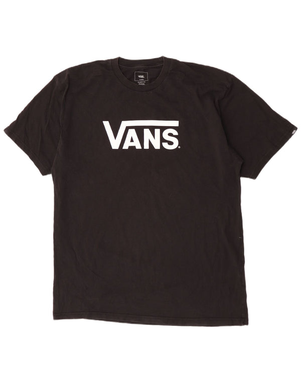 Ανδρικό T-Shirt Vans Classic Fit Top XL Μαύρο βαμβακερό