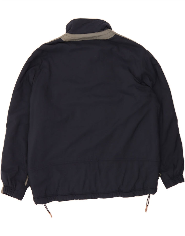 BEN SHERMAN Ανδρικό μπουφάν αντιανεμικό UK 40 Large Navy Blue Colourblock