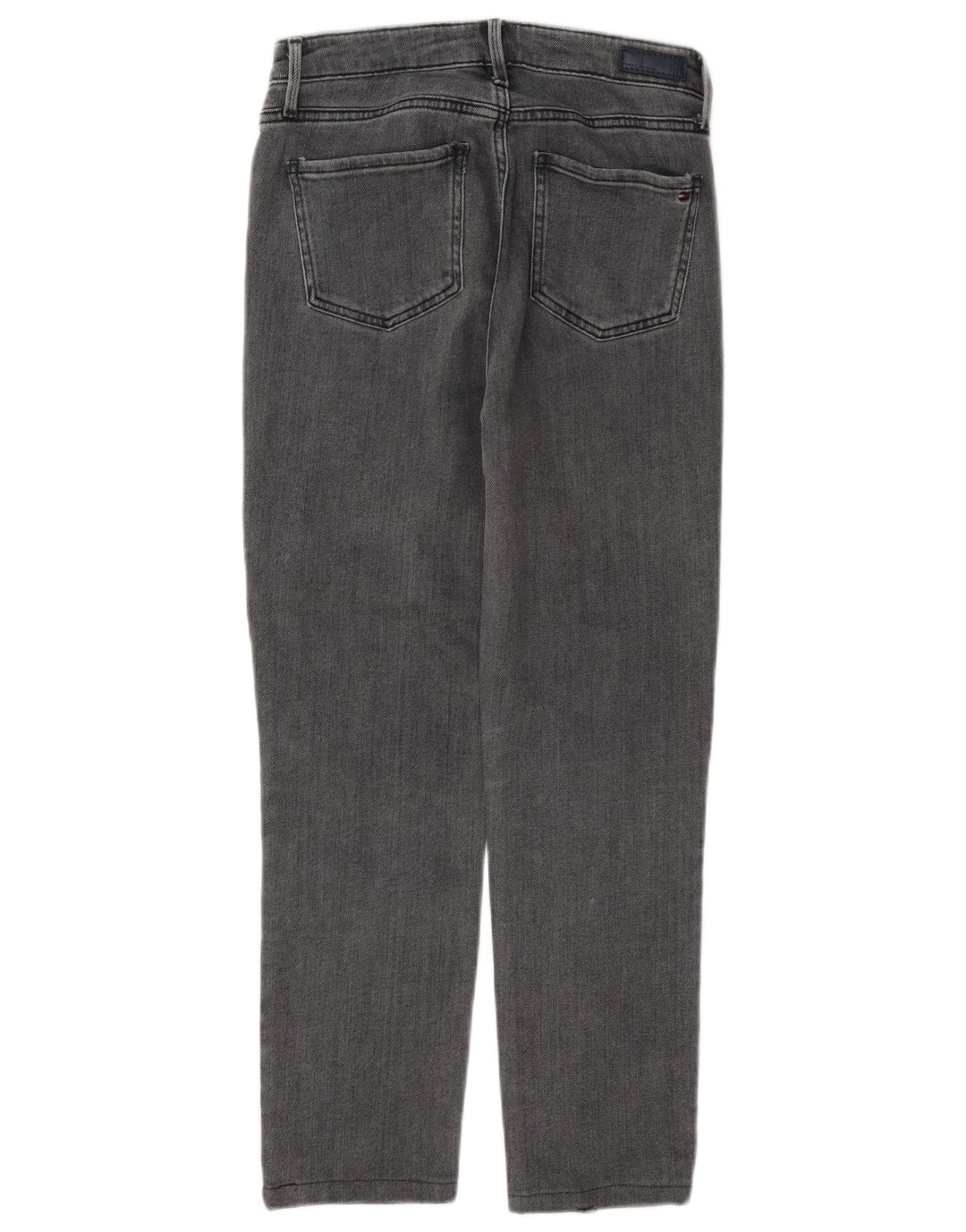 Tommy Hilfiger Γυναικείο Cropped Jeans W27 L25 Γκρι βαμβακερό