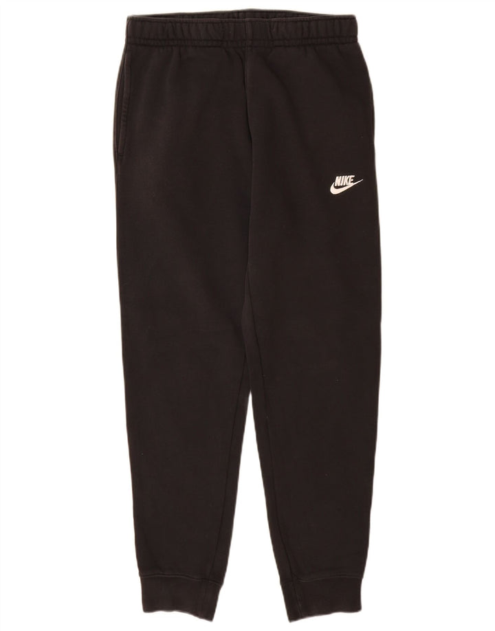 Ανδρική φόρμα NIKE Παντελόνι Joggers Μικρό μαύρο βαμβακερό