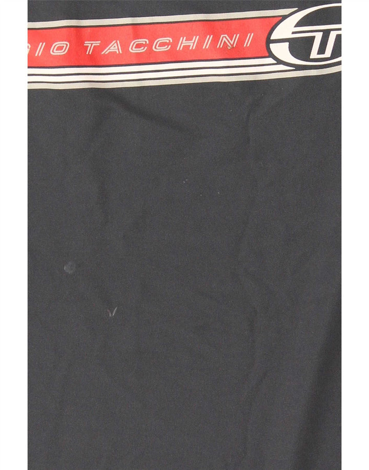 Ανδρικό γραφικό γιλέκο Sergio Tacchini Top Medium Grey Polyester