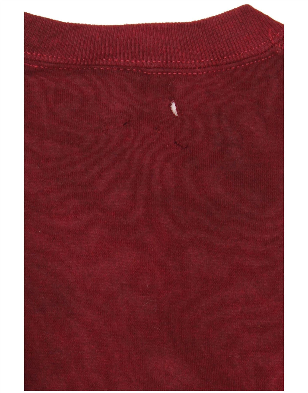 RUSSELL ATHLETIC Ανδρικό φούτερ Jumper Medium Burgundy Tie Βαμβακερή βαφή