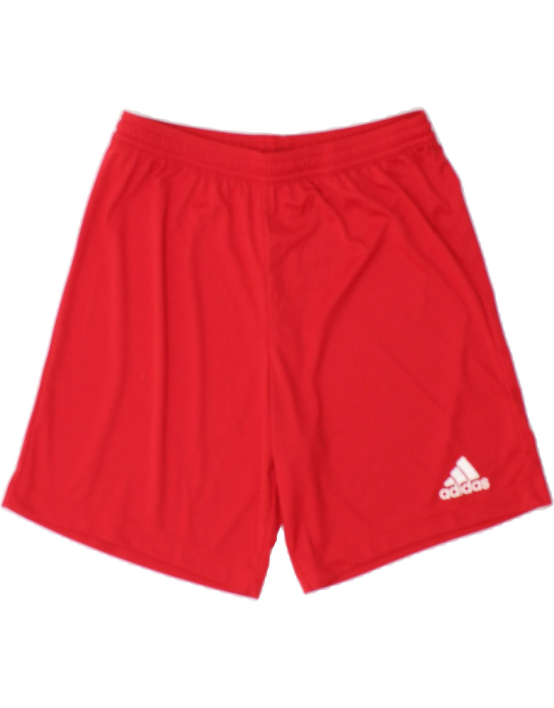 ADIDAS Boys Sport Shorts 11-12 Years Medium Red Polyester Vintage Adidas and Second-Hand Adidas from Messina Hembry 